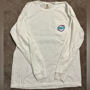 Old Row white long sleeve shirt